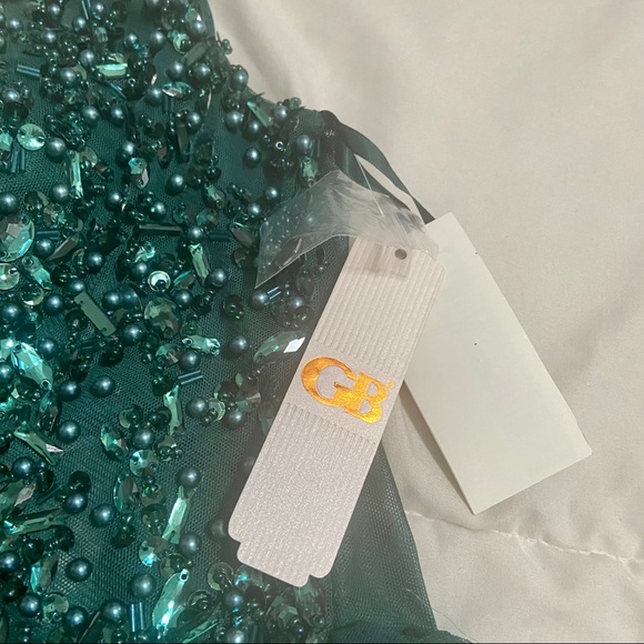 NWT Gianni Bini GB Sequin Beaded Party Dress - Picture 5 of 9
